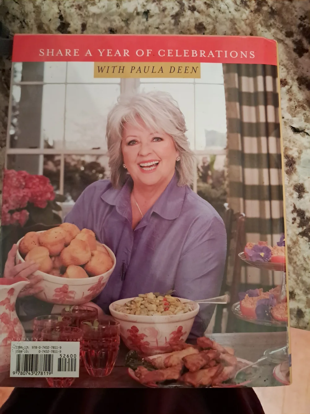 Signed Paula Deen Celebrates Cookbook